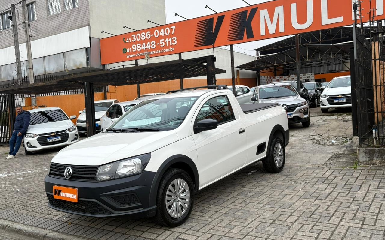Volkswagen Saveiro 2023 Branco — foto 1 de 3