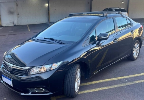 Honda Civic 2012 Preto — foto 1 de 3