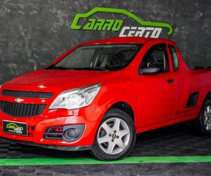 Chevrolet Montana 2017 Vermelho — foto 1 de 3