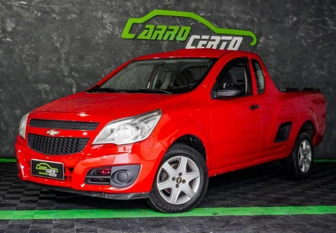 Chevrolet Montana 2017 Vermelho — foto 1 de 3