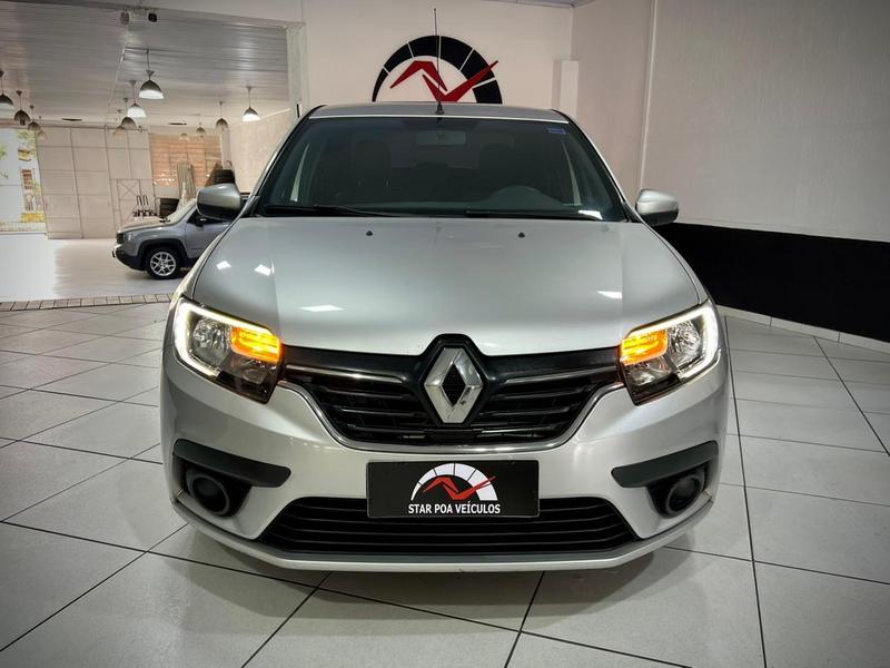 Renault Logan Zen Flex 1.0 12V 4p Mec. na cor Prata no Porto Alegre / RS - 23282