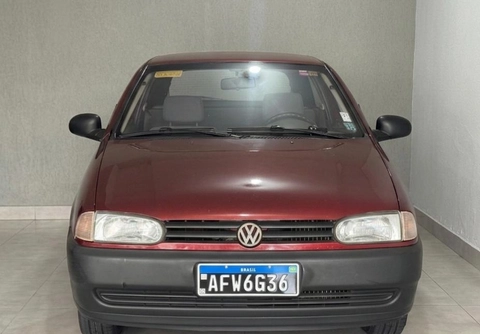 Volkswagen Gol 1000 (modelo antigo) 1996 Vermelho — foto 1 de 3