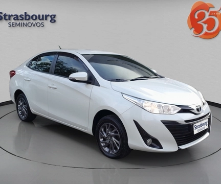 Toyota Yaris 2020 Branco — foto 1 de 3
