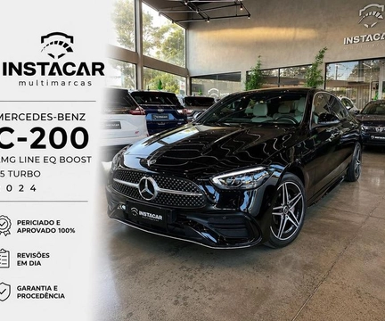Mercedes-Benz C-200 2024 Preto — foto 1 de 3