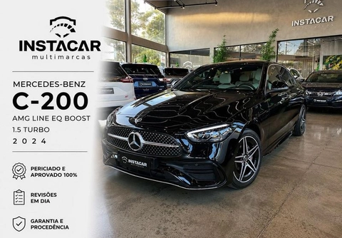 Mercedes-Benz C-200 2024 Preto — foto 1 de 3