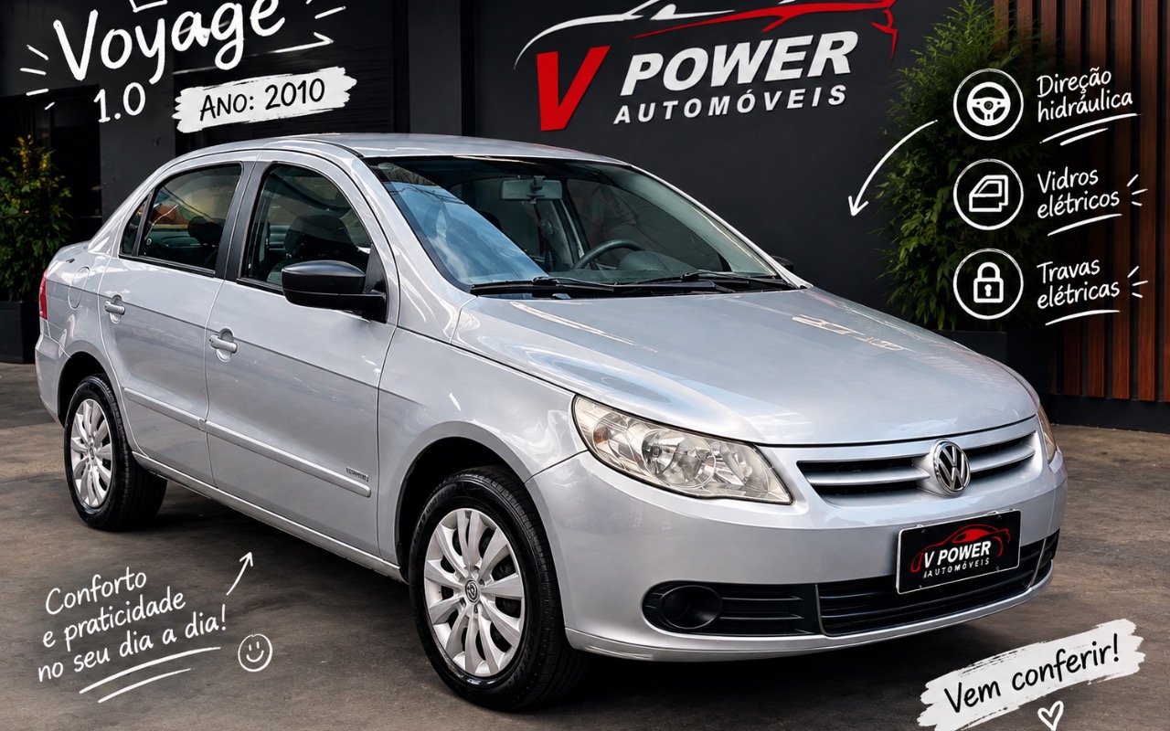Volkswagen Voyage 2010 Prata — foto 1 de 3