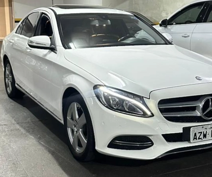 Mercedes-Benz C-200 2015 Branco — foto 1 de 3