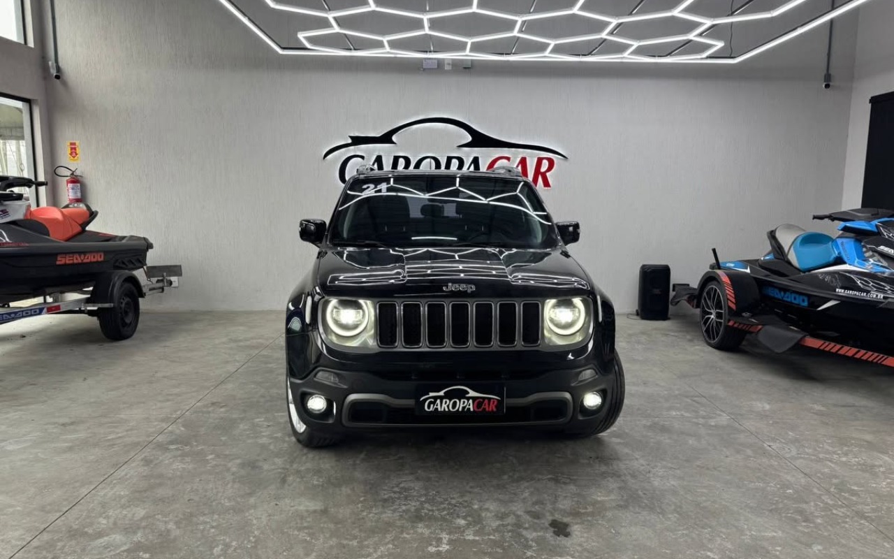 Jeep Renegade 1.8 4x2 Flex 16V Aut. na cor Preto em Garopaba / SC - 2396341