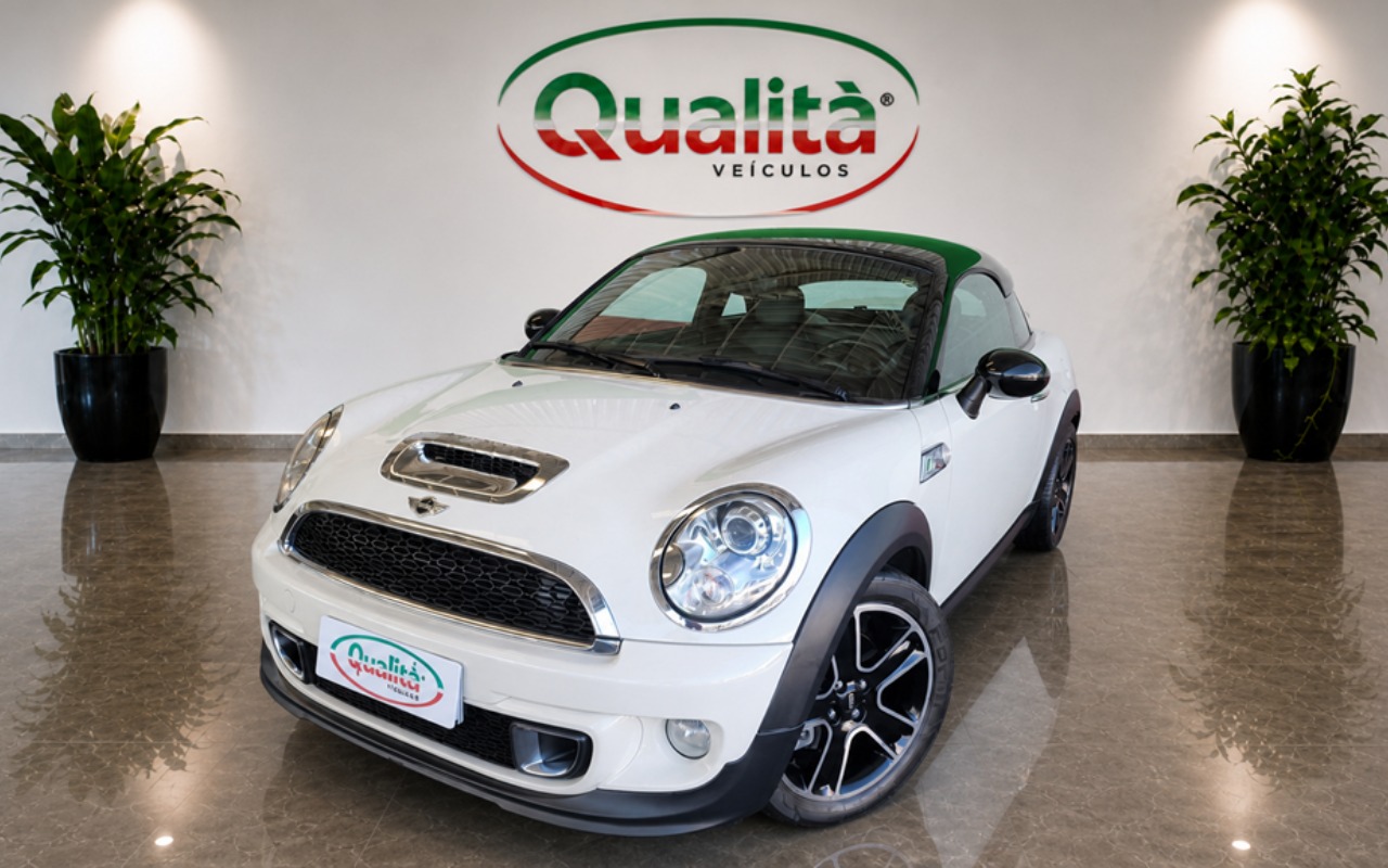MINI COOPER COUPE S 1.6 Aut. 2014 Branco — foto 1 de 3