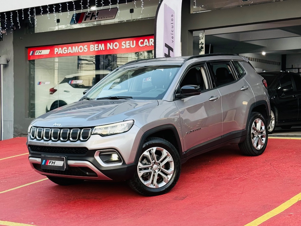 Jeep Compass 2022 Cinza — foto 1 de 3