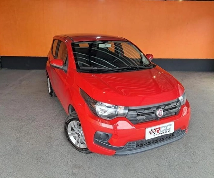 Fiat Mobi DRIVE 1.0 Flex 6V 5p 2018 Vermelho — foto 1 de 3
