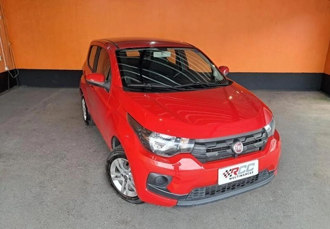 Fiat Mobi DRIVE 1.0 Flex 6V 5p 2018 Vermelho — foto 1 de 3