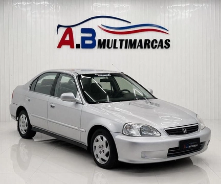 Honda Civic 2000 Prata — foto 1 de 3