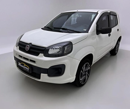Fiat Uno DRIVE 1.0 Flex 6V 5p 2018 Branco — foto 1 de 3
