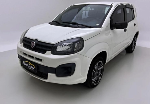 Fiat Uno DRIVE 1.0 Flex 6V 5p 2018 Branco — foto 1 de 3