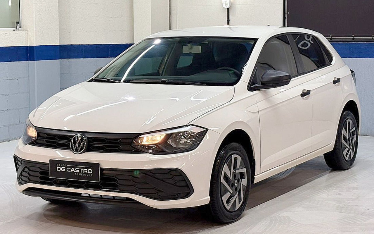 Volkswagen Polo 1.0 MPI Flex 12V 5p 2025 Branco — foto 1 de 3