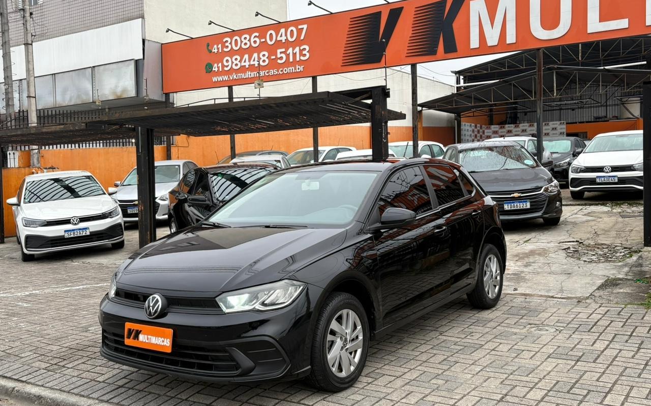 Volkswagen Polo 1.0 TSI Flex 12V 5p 2023 Preto — foto 1 de 3