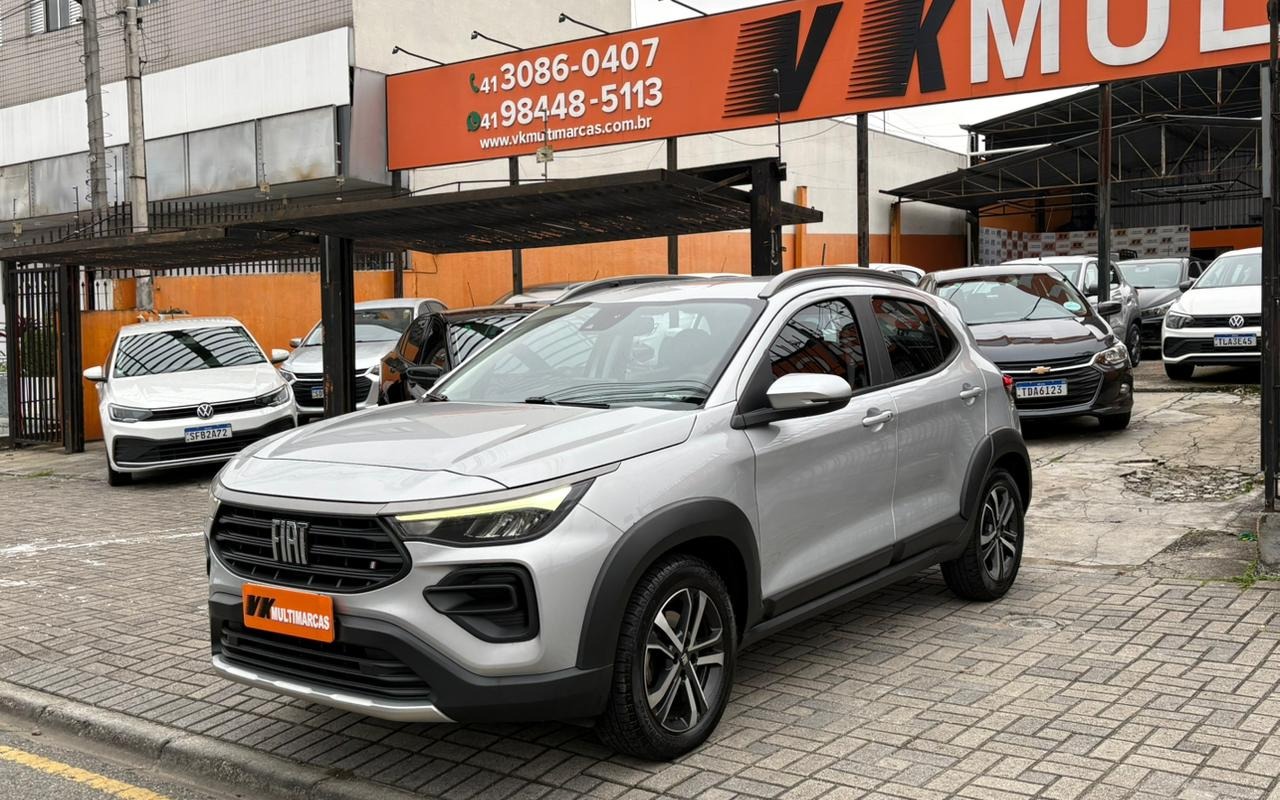 Fiat Pulse AUDACE 1.0 Turbo 200 Flex Aut. na cor Prata em Curitiba / PR - 2434593