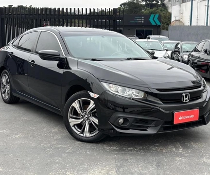 Honda Civic 2017 Preto — foto 1 de 3