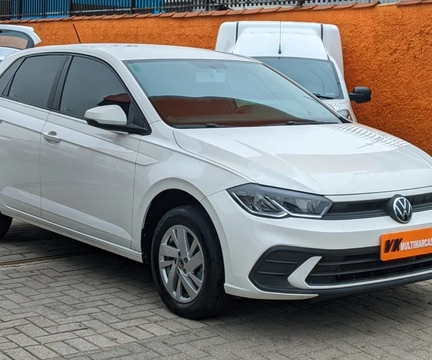 Volkswagen Polo 1.0 TSI Flex 12V 5p 2024 Branco — foto 1 de 3