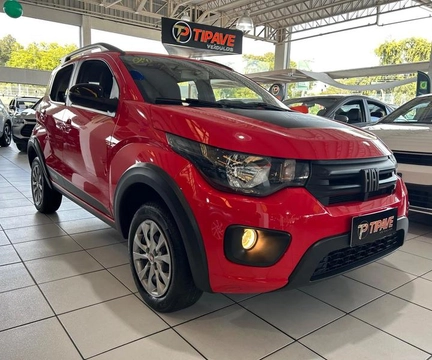 Fiat Mobi 2024 Vermelho — foto 1 de 3