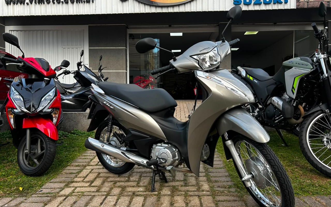Honda BIZ 110i 2024 Prata — foto 1 de 3