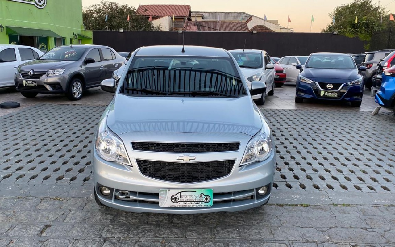Chevrolet Agile 2012 Prata — foto 1 de 3