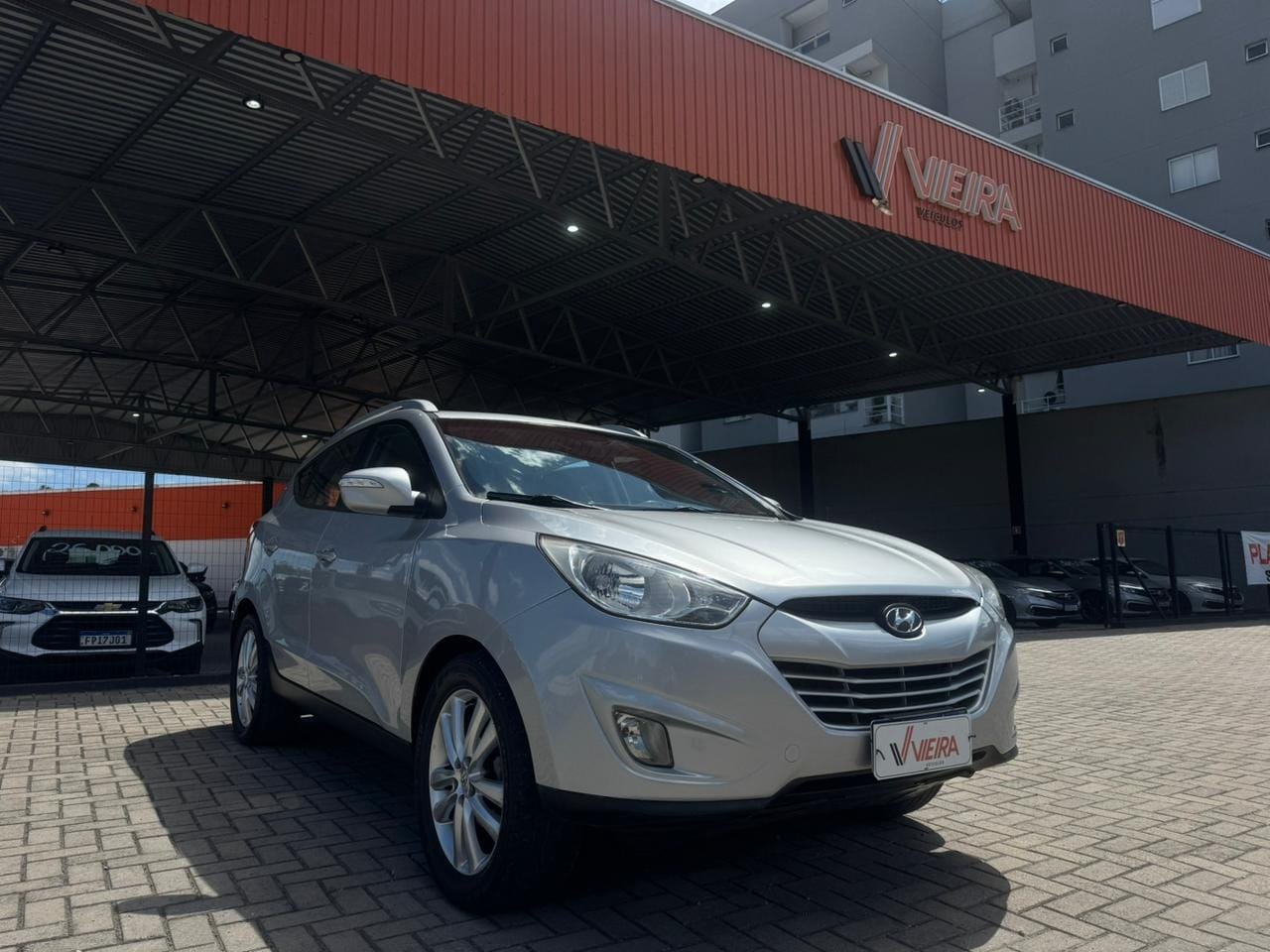Hyundai Ix35 GLS 2.0 16V 2WD Flex Aut. na cor Cinza em Brusque / SC - 24540
