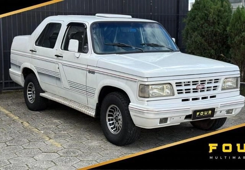 Chevrolet D-20 1993 Branco — foto 1 de 3