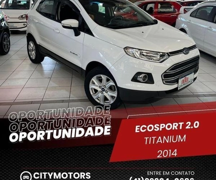 Ford EcoSport 2014 Branco — foto 1 de 3
