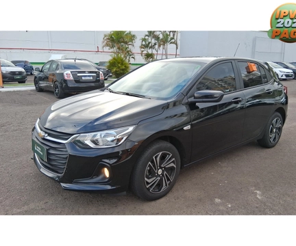 Chevrolet Onix 2024 Preto — foto 1 de 3