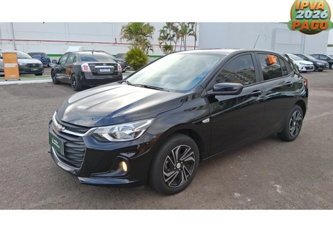 Chevrolet Onix 2024 Preto — foto 1 de 3