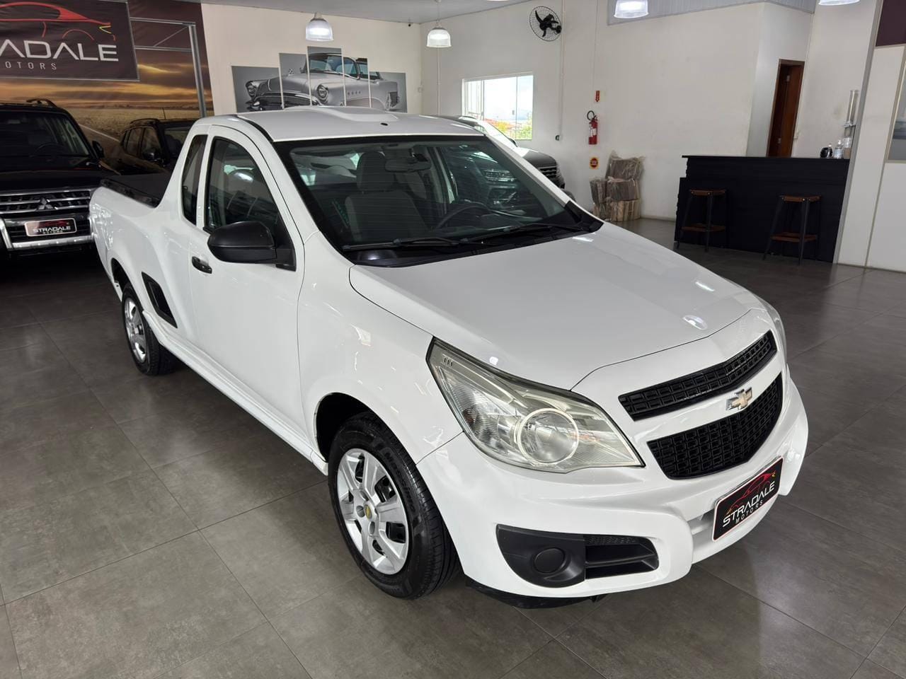 Chevrolet Montana 2018 Branco — foto 1 de 3