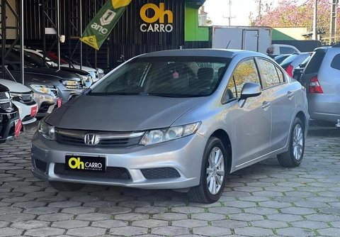 Honda Civic 2013 Prata — foto 1 de 3