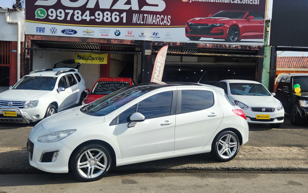 Peugeot 308 Allure 2.0 Flex 16V 5p Aut. na cor Branco em Curitiba / PR - 2481191