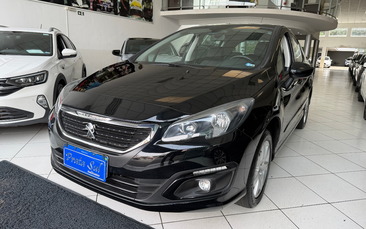 Peugeot 308 2018 Preto — foto 1 de 3