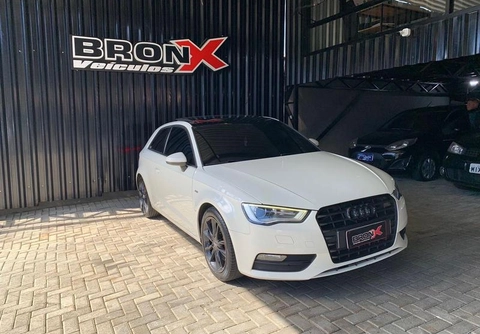 Audi A3 1.8 Turbo 3p Mec. 2014 Branco — foto 1 de 3
