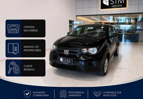 Fiat Mobi 2022 Preto — foto 1 de 3