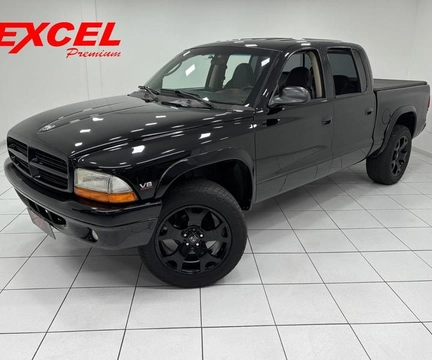 Dodge Dakota Sport 5.2 V8 CD Aut. 2001 Preto — foto 1 de 3