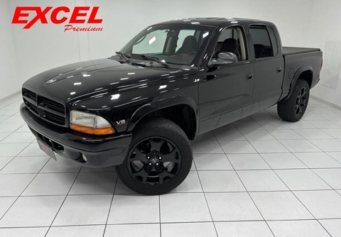 Dodge Dakota Sport 5.2 V8 CD Aut. 2001 Preto — foto 1 de 3