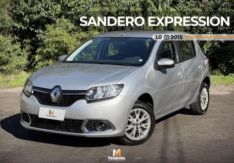 Renault Sandero 2015 Prata — foto 1 de 3