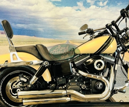 HARLEY-DAVIDSON FAT BOB FXDF 2015 Bege — foto 1 de 3