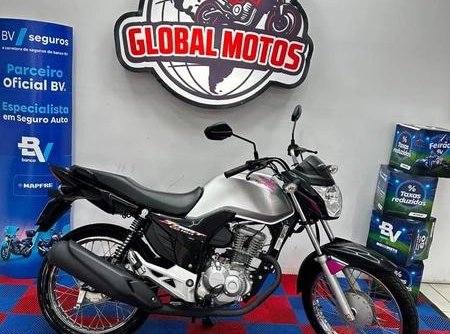 Honda CG 160 START 2024 Prata — foto 1 de 3
