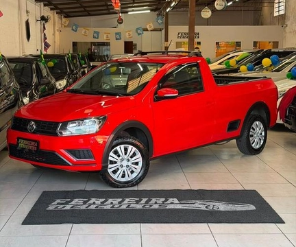 Volkswagen Saveiro 2017 Vermelho — foto 1 de 3