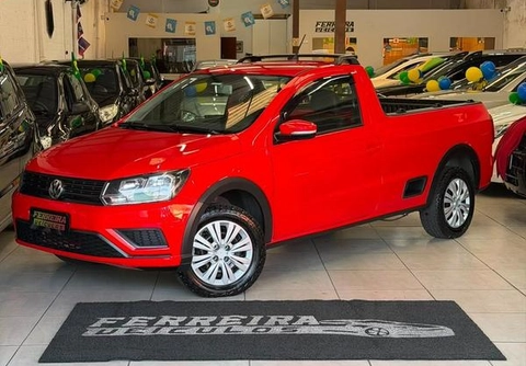 Volkswagen Saveiro 2017 Vermelho — foto 1 de 3