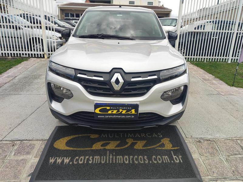 Renault Kwid Intense 1.0 Flex 12V 5p Mec. na cor Prata em Curitiba / PR - 25311