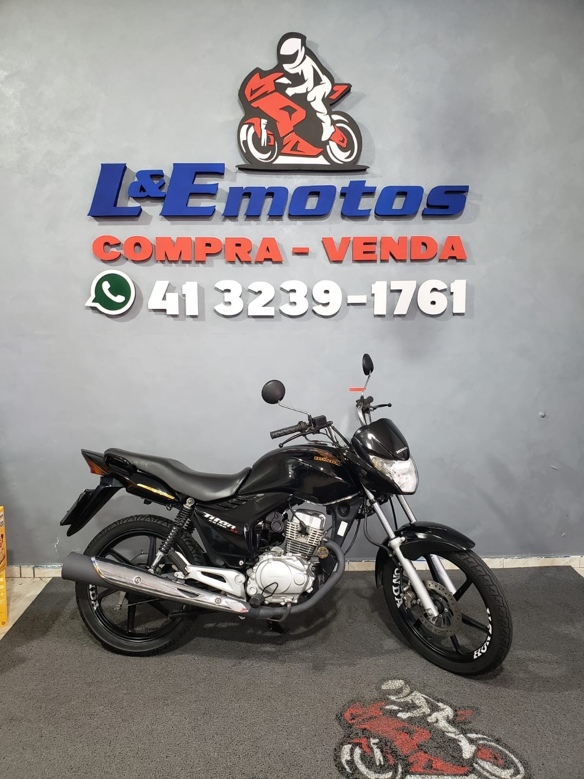 Honda CG 150 TITAN-EX MIX/FLEX  na cor Preto em Curitiba / PR - 25395