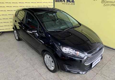 Ford Fiesta SE 1.6 16V Flex 5p 2017 Preto — foto 1 de 3