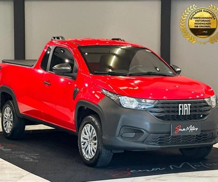 Fiat Strada 2023 Vermelho — foto 1 de 3