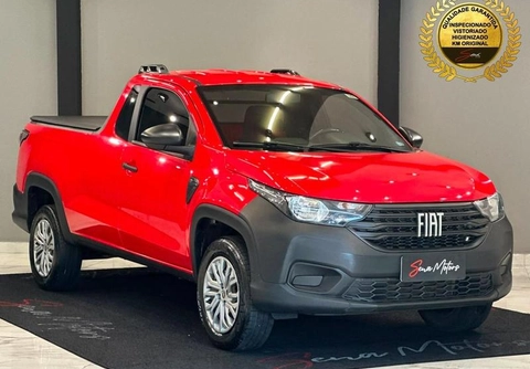 Fiat Strada 2023 Vermelho — foto 1 de 3